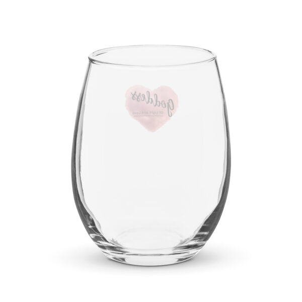 Goddess Stemless wine glass - Image 2