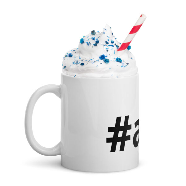 #art White glossy mug - Image 2