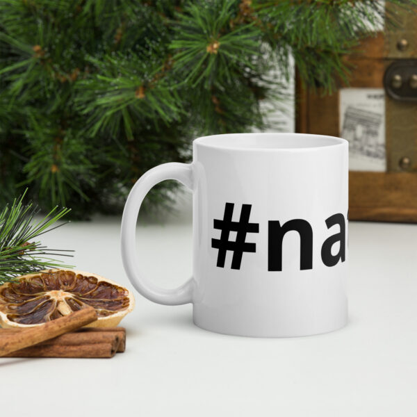 #nature White glossy mug - Image 2