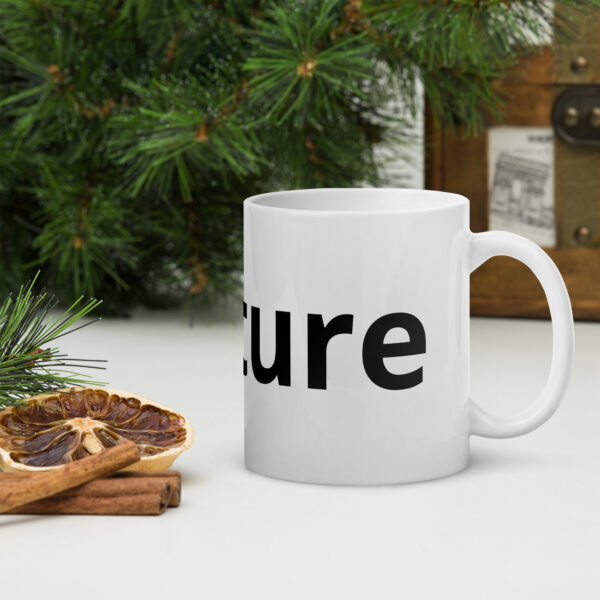 #nature White glossy mug - Image 3