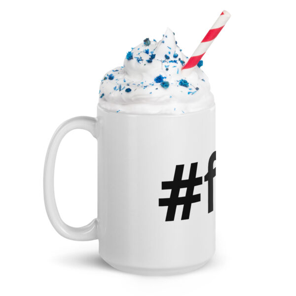 #fun White glossy mug - Image 4