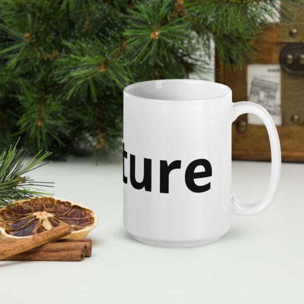 #nature White glossy mug - Image 6