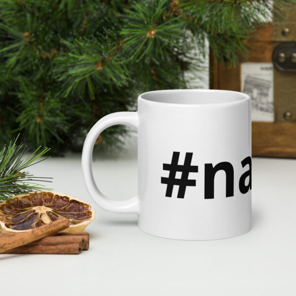 #nature White glossy mug - Image 8