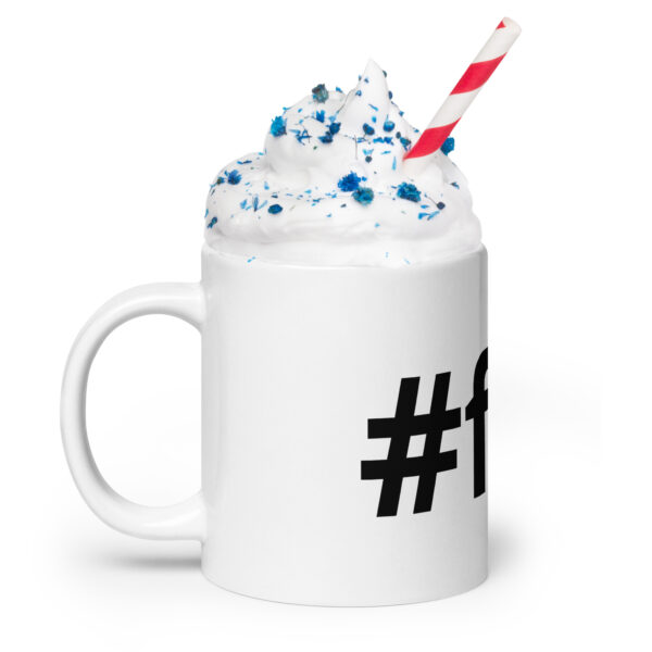 #fun White glossy mug - Image 6